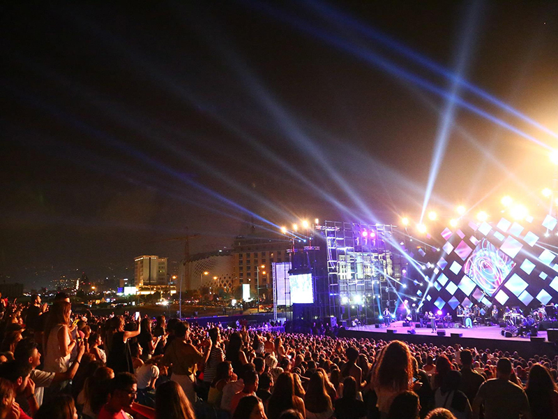 ناصيف زيتون في "أعياد بيروت": معجبون من كل الأراضي اللبنانية بحفل ناجح